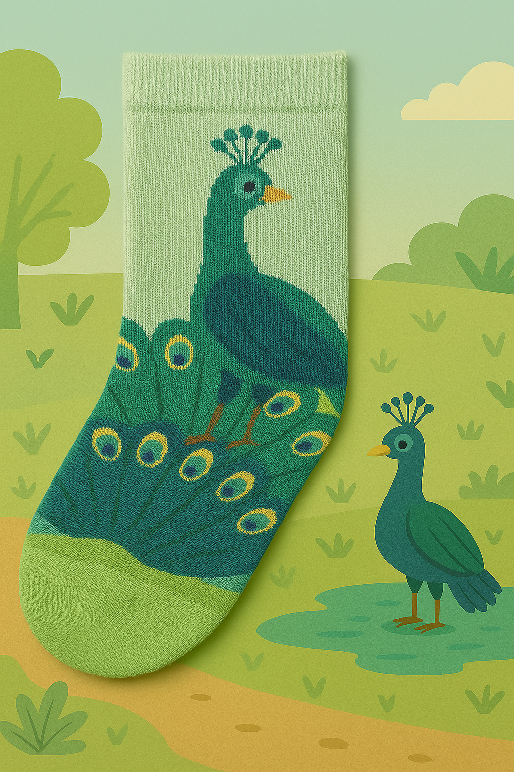 Peacock – Colors of the Crowned Wild